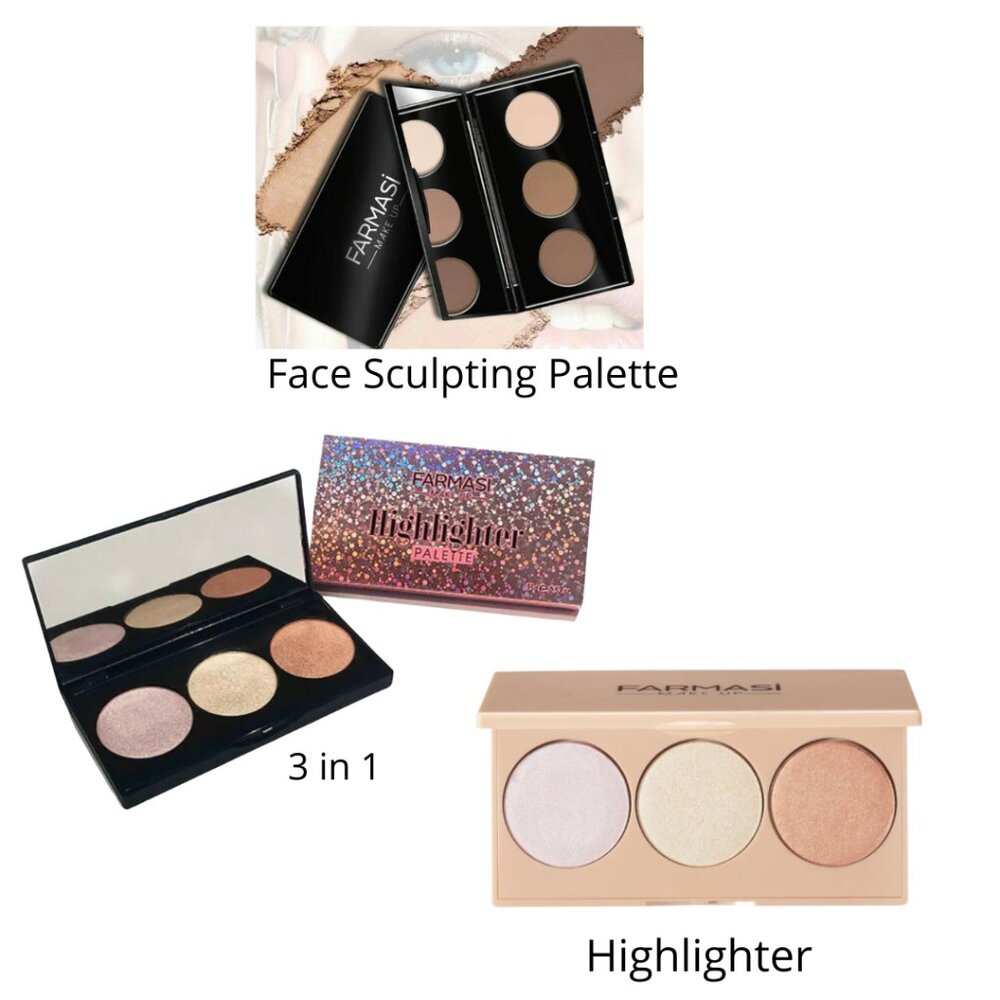 Farmasi - 3 assortment of face palettes